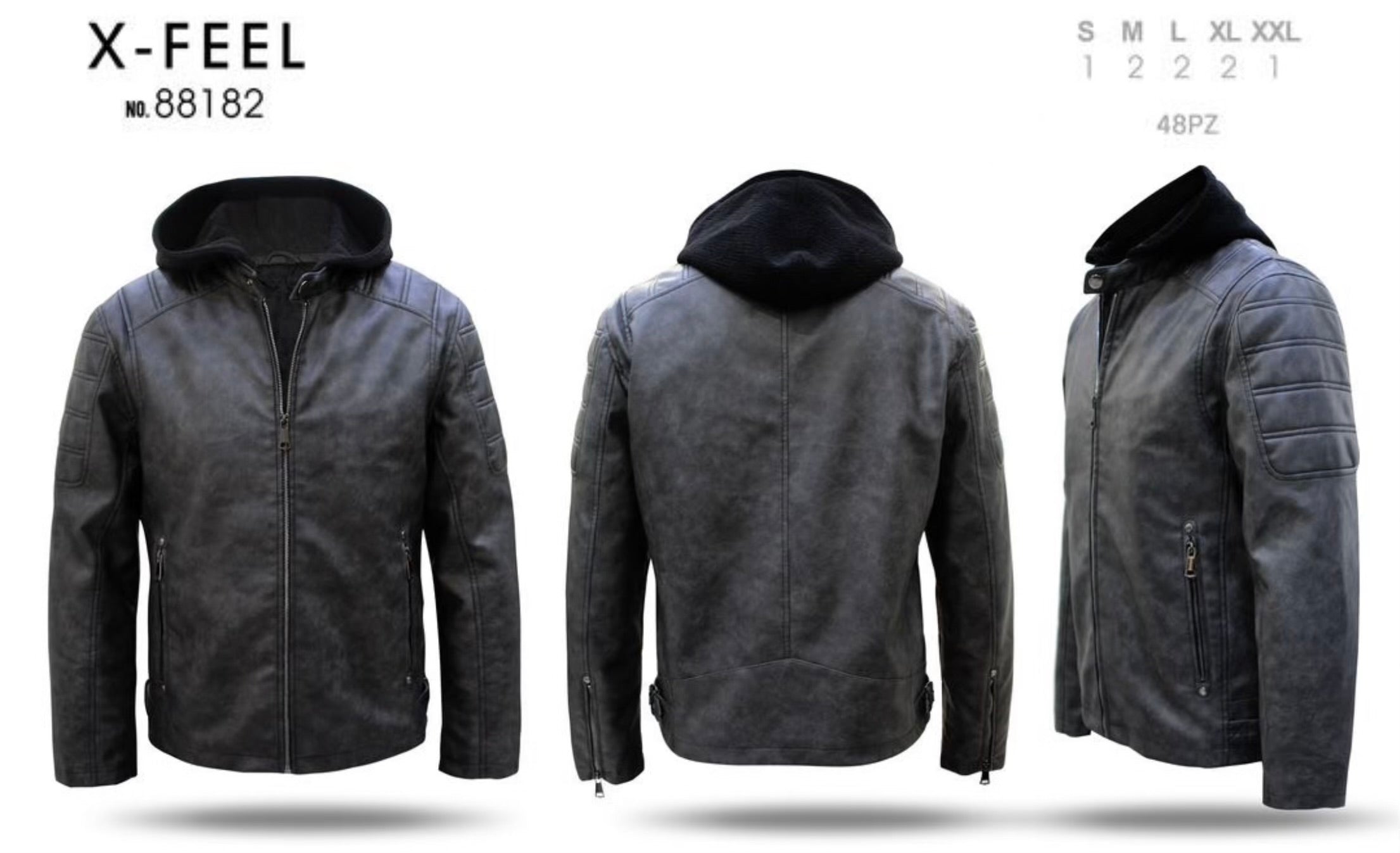 Μπουφάν δερμάτινη 88182