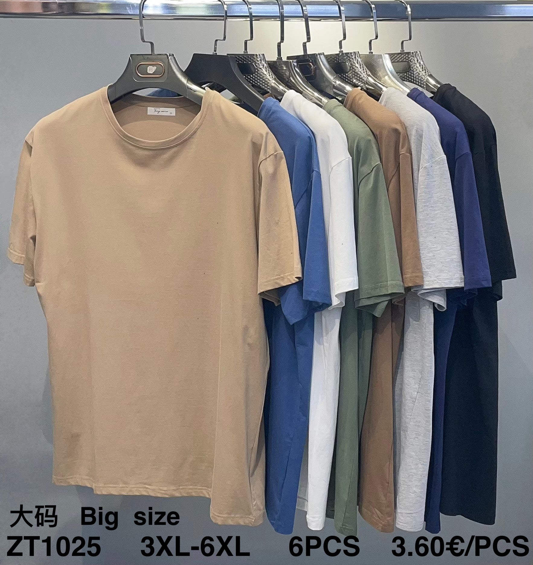 Μπλούζες  ZT 1025（3XL-6XL）