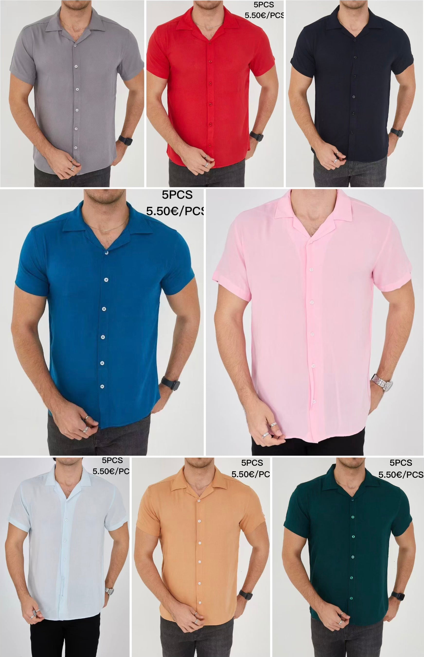 Πουκάμισα 衬衫（size S-XXL）