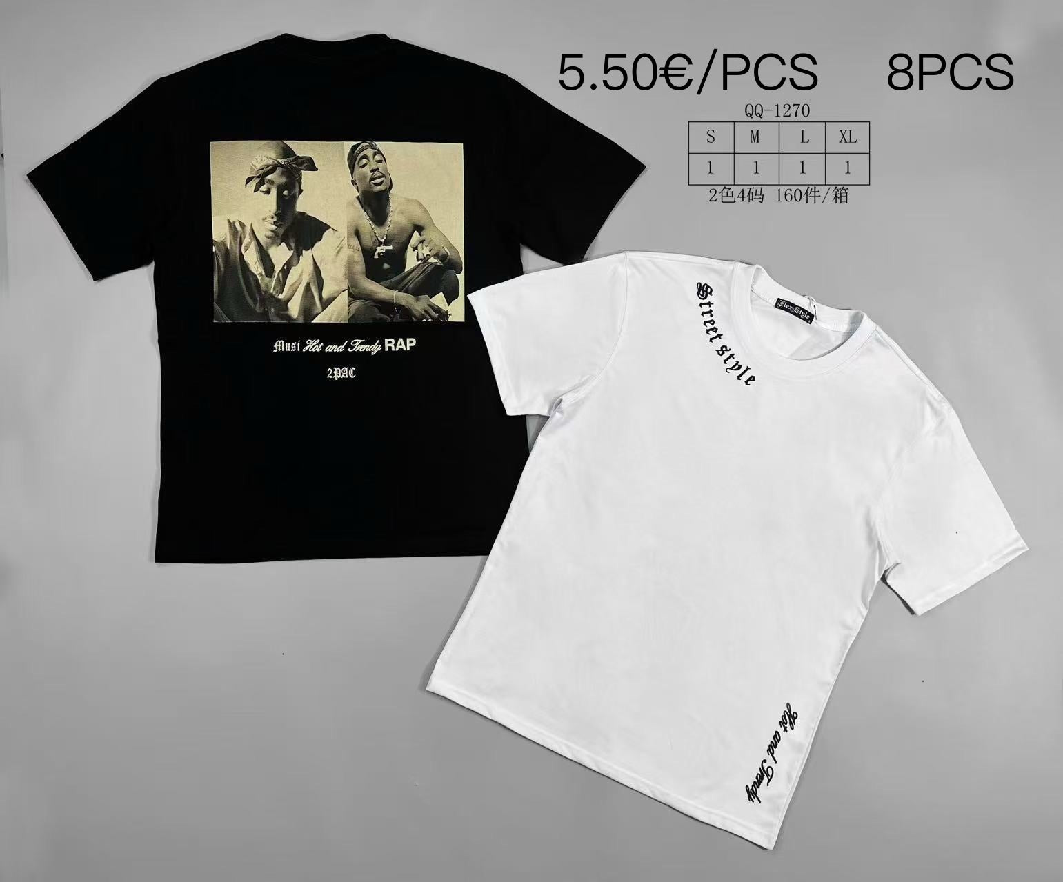 Μπλούζες  QQ 1270（size S-XL）