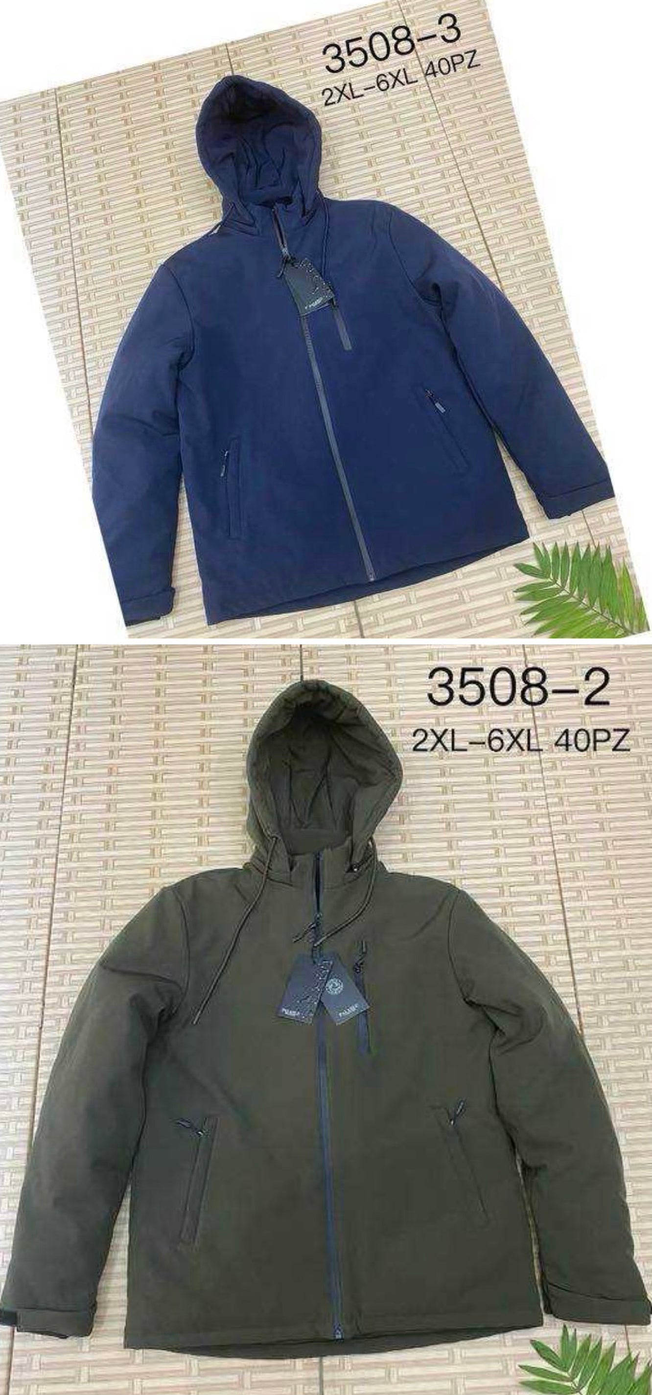 Μπουφάν  3508  (XXL-6XL）