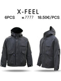 Μπουφάν  7777  (size XL-5XL)