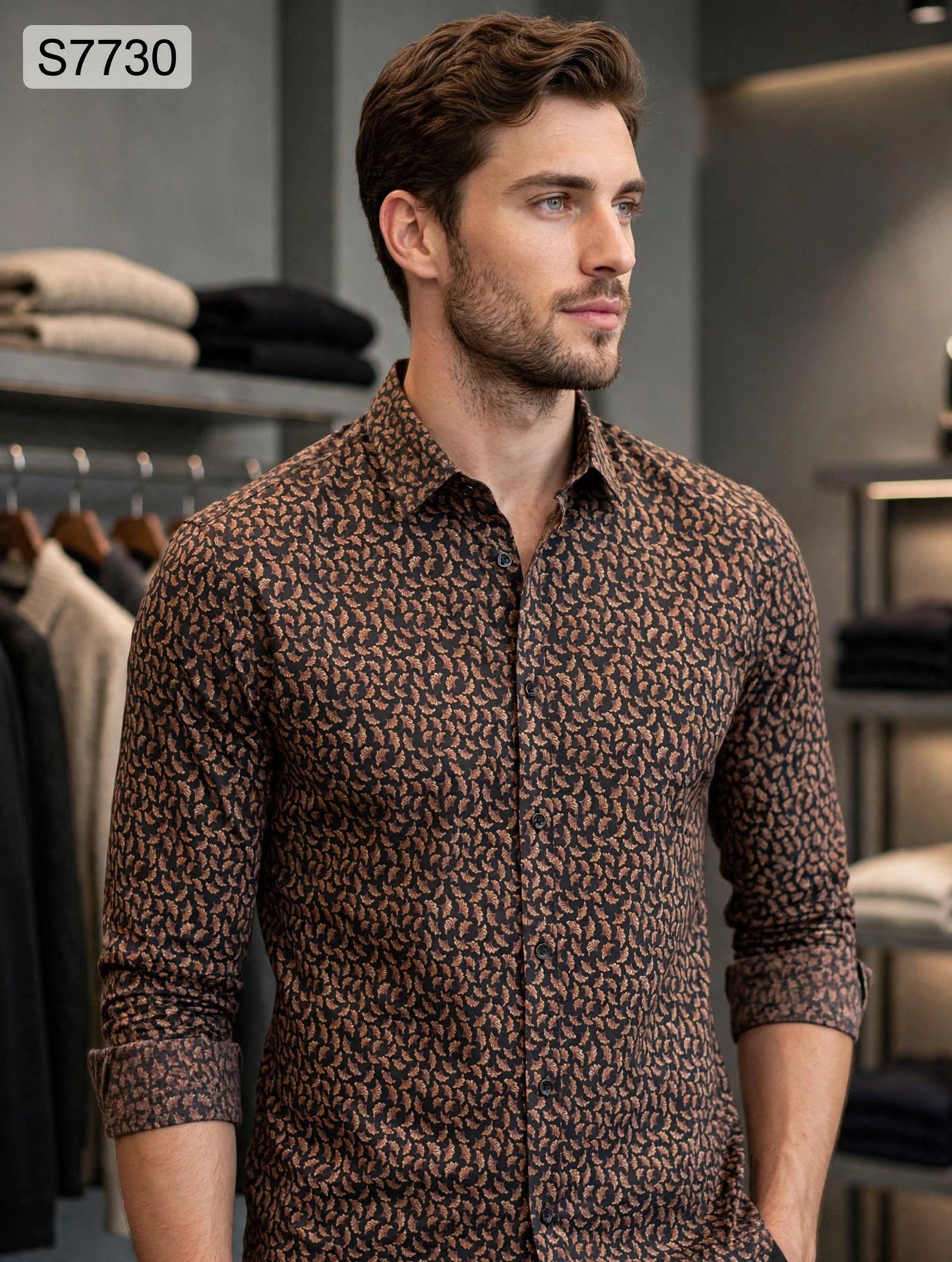 Πουκάμισα S 7730（size S-XXL）