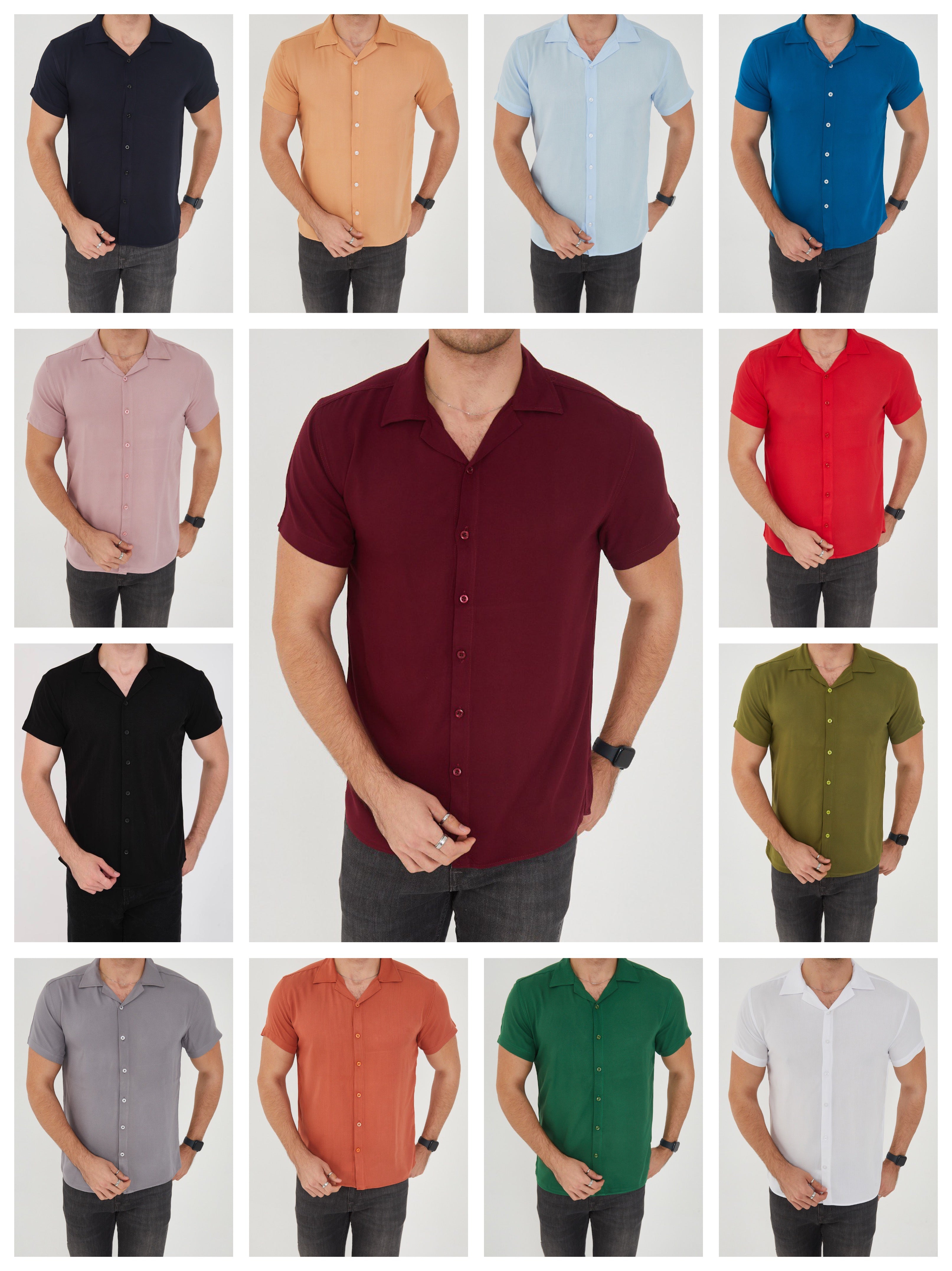 Πουκάμισα 衬衫（size S-XXL）