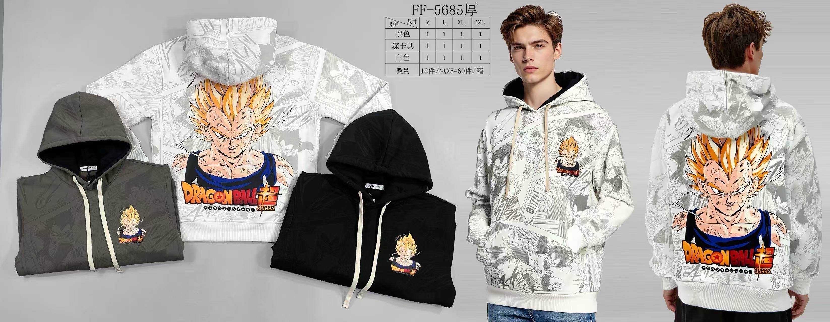 Φούτερ FF 5685（size S- XXL）