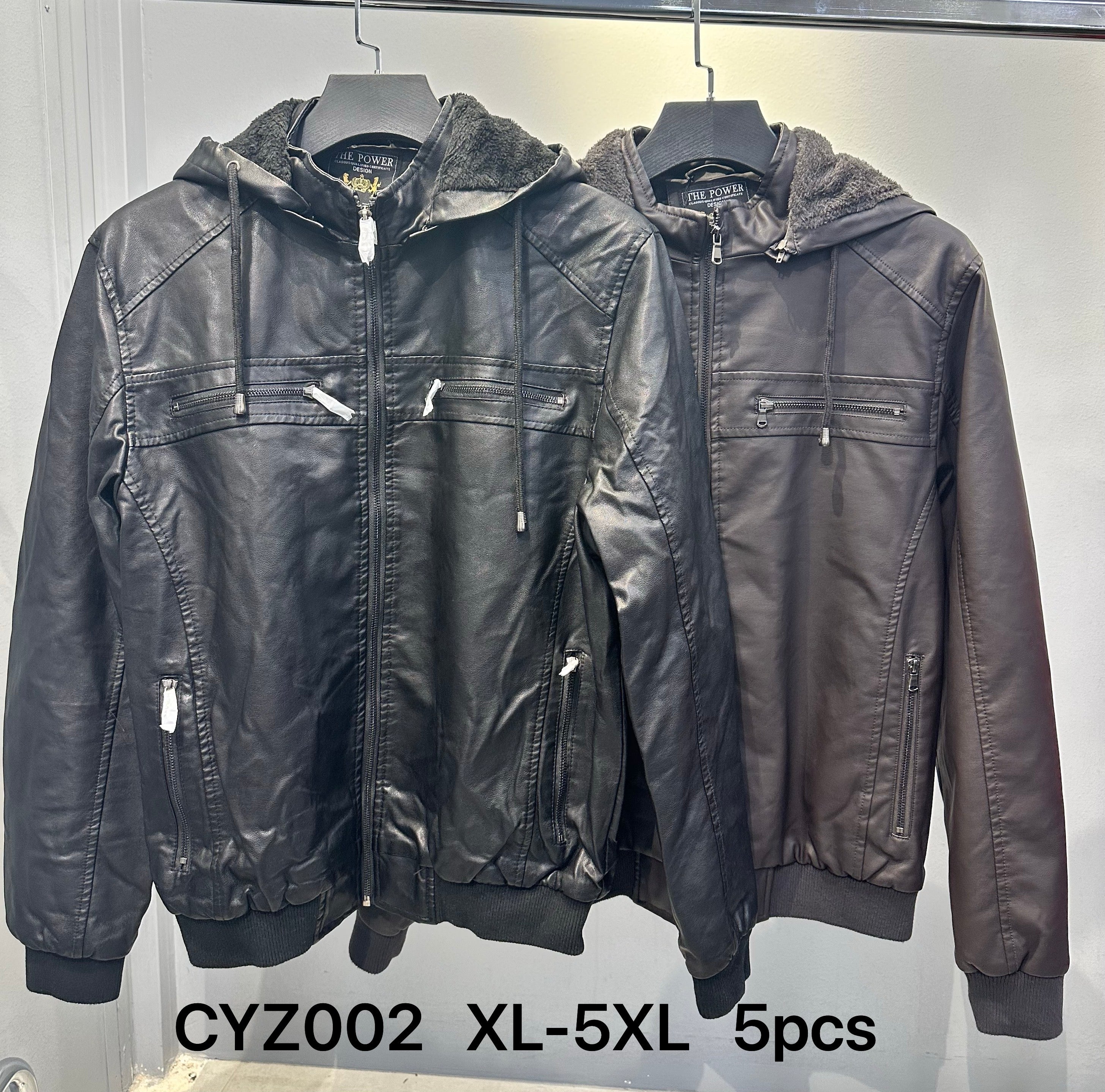 Μπουφάν δερμάτινη CZY 002