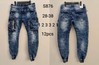 Jeans  S876 (size 28-38)