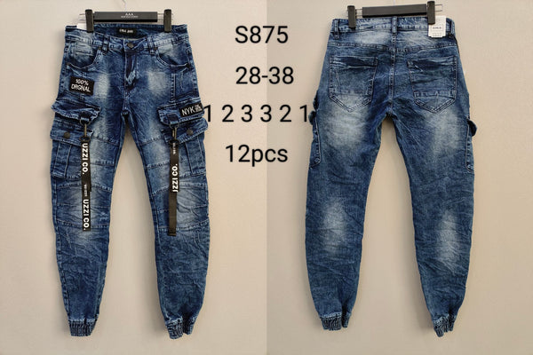 Jeans  S875 (size 28-38)