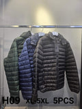 Μπουφάν H 09  (size XL-5XL)