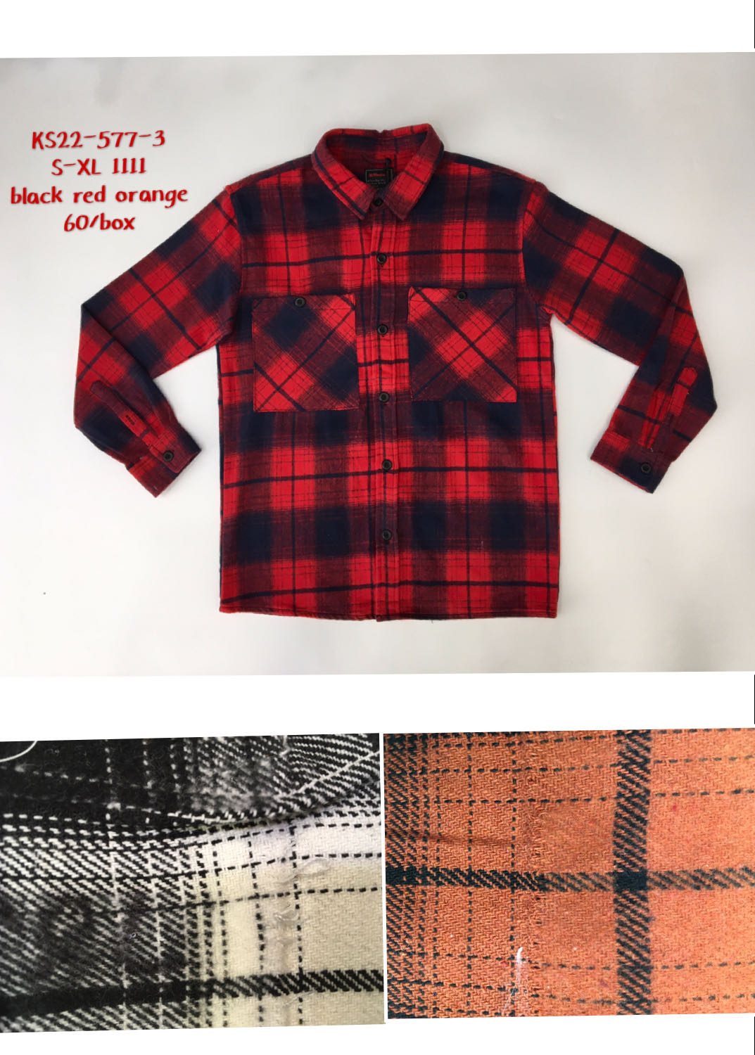 Πουκάμισα KS 22 577（size S-XXL）